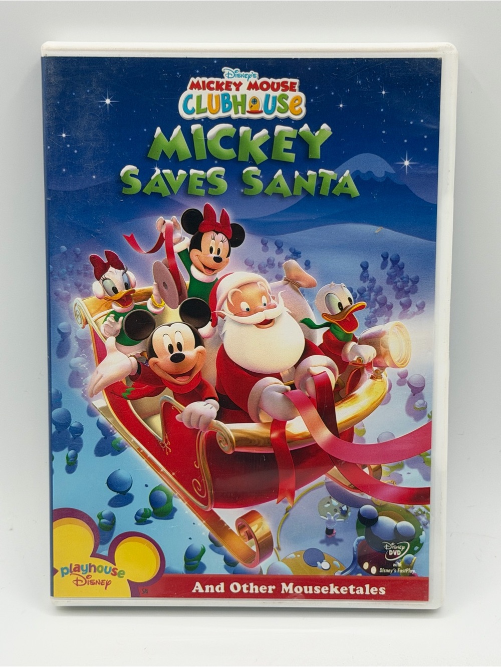 Mickey Mouse Clubhouse Mickey Saves Santa and Other Mouseketales (DVD, 2006)